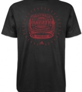 Champion has a nice ring to it. Celebrate with the 2012 NBA champs in this Miami Heat graphic t-shirt from adidas.