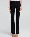 A crisp, dark wash lends sophistication to classic-cut denim from Joe's Jeans.