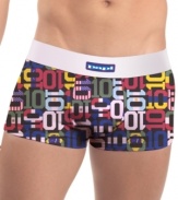 With a vibrant graphic logo print these Papi trunks will add a pop of personality to your underwear drawer.