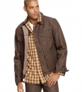 Every guy needs a good denim jacket and this style by Rocawear is a classic pick.