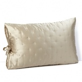 This sumptuous silk standard sham makes your bed the ultimate luxurious retreat - soothing, sophisticated and beautiful.