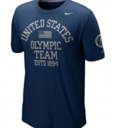 Stay dedicated. Be a team player by showing your support with this Team USA graphic t-shirt from Nike.