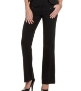 Sequin Hearts pants are slim and sophisticated. Pair with a crisp white shirt for the office, or a beaded top for date night.