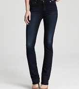 An inky dark wash and classic silhouette make these AG Adriano Goldschmied bootcut jeans a perennial favorite.