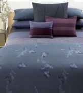 Complete your Calvin Klein Tanzania bed with diamond-print or soothing-solid pillowcases in soft cotton percale. Finished with a 2 self hem.
