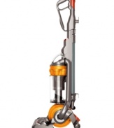 Turns on a dime and doesn't lose suction. Other vacuums have wheels that go in straight lines, so you have to shuffle backwards and forwards to clean. But Dyson Ball(tm) technology allows you to steer smoothly around furniture and other obstacles with a turn of the wrist. Five-year warranty. Model DC25AF.