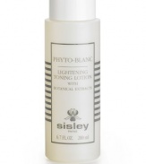 Phyto-Blanc Lightening Toning Lotion. With extracts of white mulberry, lemon, and essential lavendar oil, Phyto Blanc Toning Lotion tones and tightens the pores, inhibits melanin formation and evens out the complexion while leaving it with a matte finish. Wipe over face and neck daily for best results. For all skin types. 6.7 oz. tube. 