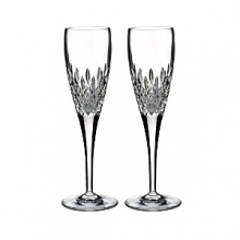 Monique Lhuillier for Waterford Crystal Arianne Gift Boxed Champagne Flute, Set of 2
