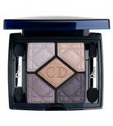 The Eye Candy for Spring. Ultra-reflective. Ultra-luminous. Ultra-incredible. A shimmering eye palette created with Dior's phenomenal new Wet Reflect technology. Consists of five metallic-rich shades that are silky-smooth and weightless. So blendable, the colours virtually fuse with the skin for looks that defy creasing, smudging or fading. 
