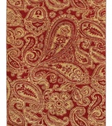 A complete renewal of traditional paisley designs, the Verona area rug adds incredible color and sophisticated charm to any modern setting. Woven in the USA of ultra-durable and supremely soft EverTouch® nylon.