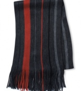 This American Rag scarf is a classy addition to your winter look.