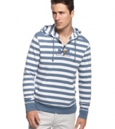 This nautical-inspired hoodie from INC International Concepts is full of see-worthy style.