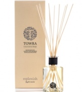 Revive, renew and restore with complex but incredibly soothing natural fragrances from Towra Range by Ecoya. Simple reed diffusers featuring a glass decanter and pretty ribbon detail are an instant mood enhancer.