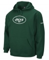 Take a page from your favorite team's playbook and toss on this New York Jets fleece sweatshirt when you're heading to the game. (Clearance)