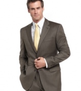 With a neutral palette and a clean, classic finish, this Lauren by Ralph Lauren blazer is instant sophistication.