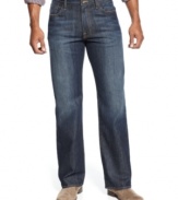 Sit back and relax. These Lucky Brand jeans are the perfect laid-back cut.