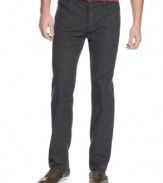 No need to give the old college try with these jeans. These Armani Jeans have enough stretch to go the extra mile.