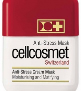 EXCLUSIVELY AT SAKS. Anti-Stress Matifying Cream Mask with phyto extracts + blend of floral water. A unique anti-stress and moisturizing bath for skin. Eliminates tension and tight skin sensations Restores natural moisture balance to upper level epidermis Imparts immediate and long lasting smoothness and freshness Relieves signs of fatigue Brightens complexion Leaves skin matte with a healthy, radiant glowDermatologist tested Use 2-3 times a week.