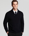 This exceptional pullover is modeled on a classic shawl collar silhouette but cleverly updated in decadently soft pima cotton for a luxurious feel.