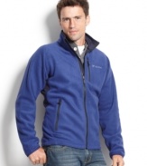 Get ready to explore the outdoors with this comfortable fleece jacket from Columbia.