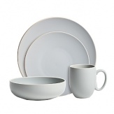 Vera Wang Naturals Dusk is the newest color in Vera Wang's casual tabletop collection. The collection features simple designs in modern organic shapes. This collection is also available in Graphite, Chalk and Leaf.
