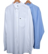 On hand at all times. This basic button-down from Lacsote will make sure you're prepared for any event.