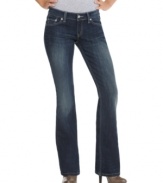 Adorable with any of the season's tops, make these Levi's 524 bootcut jeans your denim staple!