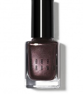 New for nails! Bobbi does polish right: Rich color and desert-worthy hues instantly transform fingertips into your most covetable accessory for fall. Go twilight-glam with a shimmery plum shade boasting dark chocolaty depth. Tip: Keep nails short and square with saturated colors like these.