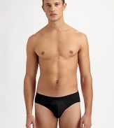 The classic brief profile in a smaller fit with the softest feel imaginable. Pack of 3 in black Logo waistband 95% cotton/5% spandex Machine wash Imported 