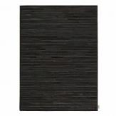 Bring the beauty of nature to your home with this Calvin Klein prairie rug, rendered by hand in the finest leather with alternating calf hair design.