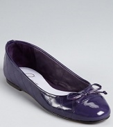 In sleek patent leather, these classic and quilted Delman flats offer timeless style in a range of delectable hues.