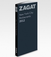 Zagat's #1 best-selling guide covers the best places to eat in New York City, including all five boroughs. Based on the opinions of 41,000 avid restaurant-goers, it is packed with ratings and reviews to over 2,100 places. With so many options to choose from, this guide makes it easy with indexes by cuisine, location and special features, such as Microbreweries, Noteworthy Newcomers, Commuter Oases and BYO.Soft leather cover352 pages4W X 8½LImported