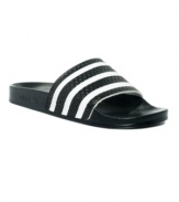 Post-gym or pre-pool, these staple slide men's sandals from adidas keep you comfortable and cool with every step.