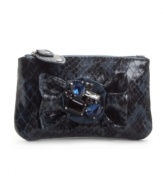 The keys to your success: Stash them in this cute coin purse with attached keychain, by Jessica Simpson.