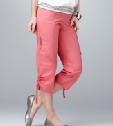 Wear 'em scrunched up or long and loose – either way these Style&co. capris are an essential piece for every closet!