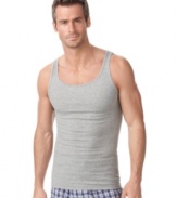 Stock up on this time-tested classic tank top from Alfani.