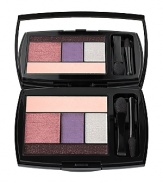 These alluring palettes feature silky, lustrous, long-wearing powders that transparently wrap the skin, resulting in a seamless layering of pure color and a radiant finish. Build with absolute precision and apply the shades in five simple steps (all over, lid, crease, highlighter and liner) to design your customized eye look. Contour, sculpt and lift with soft day colors or intensify your look with dramatic evening hues for smoky effects.