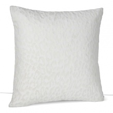 A modern, abstract spin on animal print from DIANE von FURSTENBERG, spots are embroidered in a matching hue to create texture and a subtle sheen on this decorative pillow. A modern, abstract spin on animal print from DIANE von FURSTENBERG, spots are embroidered in a matching hue to create texture and a subtle sheen on this decorative pillow.