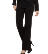 These chic extended-tab pants from XOXO will have you sitting pretty.