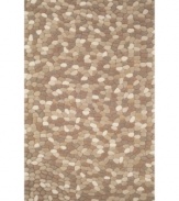 Like the dappled floor of a natural spring, the Earth rug from the Gallia collection is delight to behold. With a richly textured surface that can only be created through intricate hand carving, the rug offers a pebble motif in muted, organic hues for an inspiring addition to your decor.