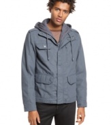 Your favorite casual topper has arrived. This jacket from American Rag is a layer you're sure to love. (Clearance)