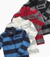 These quarter-zip shirts from Greendog are a great lightweight addition for the summer to fall transition.