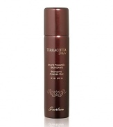 With the effect of a makeup bronzer and the ease of a gentle spray, Terracotta Spray is an entirely new way to get a temporary sunny glow. Employing the technology used in a professional airbrush makeup application, Terracotta Spray goes on in an ultra-light mist. Its homogeneous spray diffusion ensures a uniform application that covers every inch of the face evenly in just seconds. Available in two shades, each can contains 130 applications and even has the added bonus of SPF10 protection.