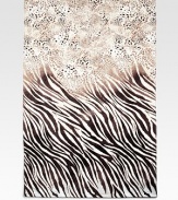 EXCLUSIVELY AT SAKS.COM. A wildly exotic sheared print enlivens every beach excursion in plush, thirsty cotton. Clean edges40 X 70CottonMachine washImported