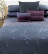 Complete your Calvin Klein Tanzania bed with a diamond-print or soothing-solid fitted sheet in soft cotton percale. Featuring all-around elastic.