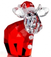Happy Holidays! Dressed as Santa Claus, Santa Mo brings a festive feeling to Lovlots City. Sparkling in Light Siam crystal with White Alabaster and clear crystal details, this charming Limited Edition is only available in 2011. The perfect Christmas decoration or gift!