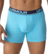 These boxer briefs from Under Armour® combine everyday comfort with enhanced performance you've come to expect.