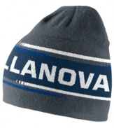 Get your head in the game with this Villanova Wildcats NCAA beanie from Nike.