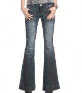 Toughen up your look with a pair of Jou Jou's dark wash denim. Truly jean-ious ... this closet-staple anchors your casual-wear and never goes out of style!