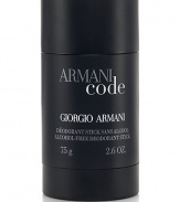 A seductive new fragrance, Armani Code For Men is a sexy blend of fresh lemon and bergamot softened with hints of orange tree blossom, warmed with soothing guaiac wood and tonka bean. 2.6 oz. 